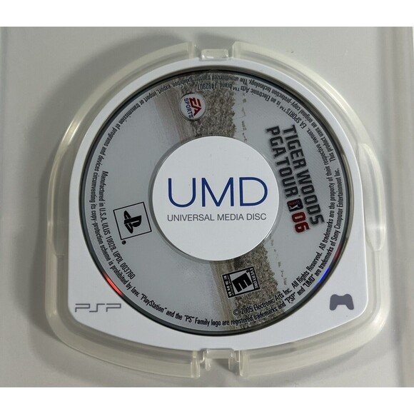 Tiger Woods PGA Tour 2006 Sony PlayStation PSP Complete with Manual Tested - Picture 6 of 9